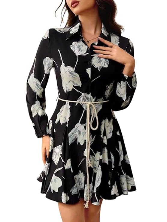 leriya fashion summer dress for women – short one piece a line midi dress | lightweight vacation wear & daily casual outfit