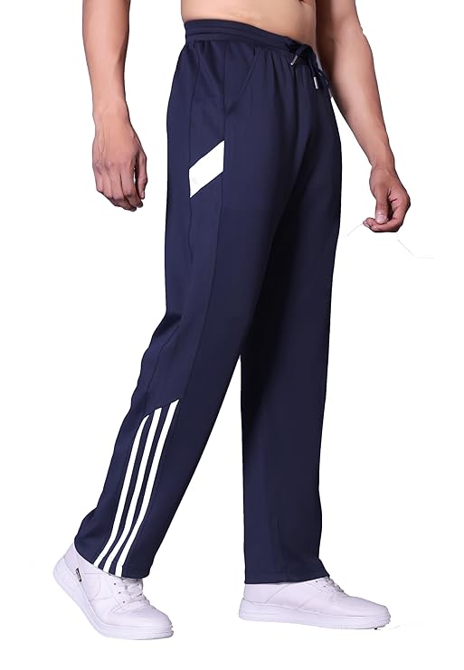 Lapfit Loose fit Super Soft Track Pants for Man | Track Pant for Men blue 1